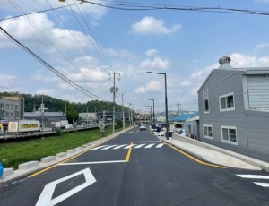 광주시, 태전동 ‘(구)태전중앙교회 앞 도시계획도로’ 개설공사 완료 (후).jpg