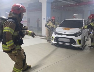 지하층 전기차 차량 시프터를 활용한 견인.jpg